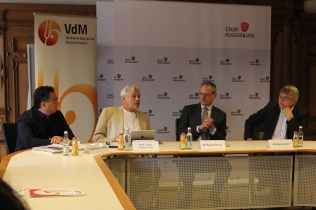 Pressegespräch zur Hauptarbeitstagung des VdM 2022 in Regensburg. Foto: VdM / Kerstin Heiderich