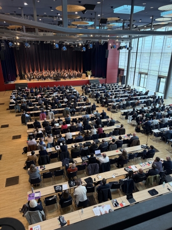 Musikalische Eröffnung der Bundesversammlung des VdM am 8. Mai 2025 in Dresden. Foto: VdM/Heiderich