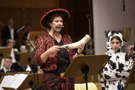 Medienpreis LEOPOLD 2017_Erzählkonzert_Moderation: Barbara Overbeck_Foto: Felhauer/WDR