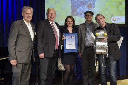 Medienpreis LEOPOLD: Empfehlung für "Ritter Rost und der Schrottkönig" (Carlsen Verlag). Foto: Fehlauer/WDR